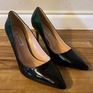 Women’s Joy In Love Pointy Toe Stiletto Pumps - Black and Green Ombré